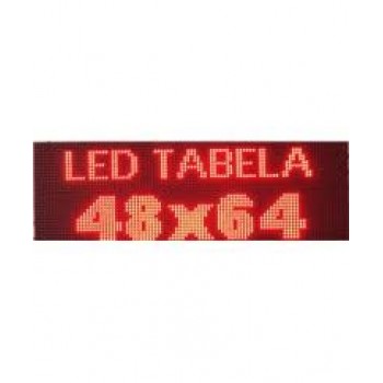 led tabela 48cmx64cm